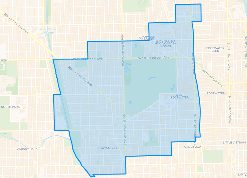 Chicago 2nd Ward Map